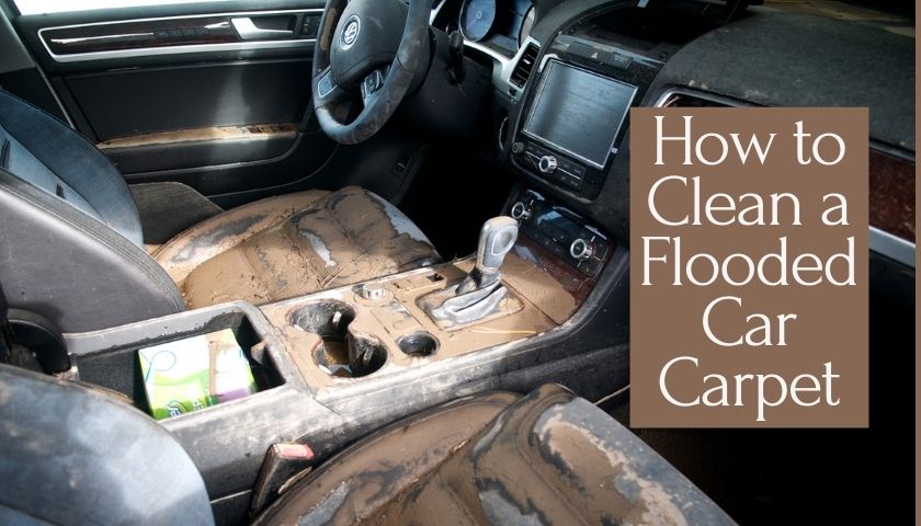 how to clean a flooded car carpet